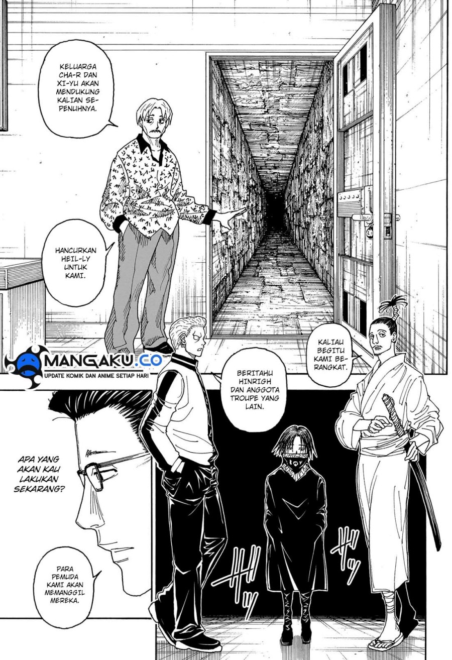 Hunter x Hunter Chapter 405 - halaman 16