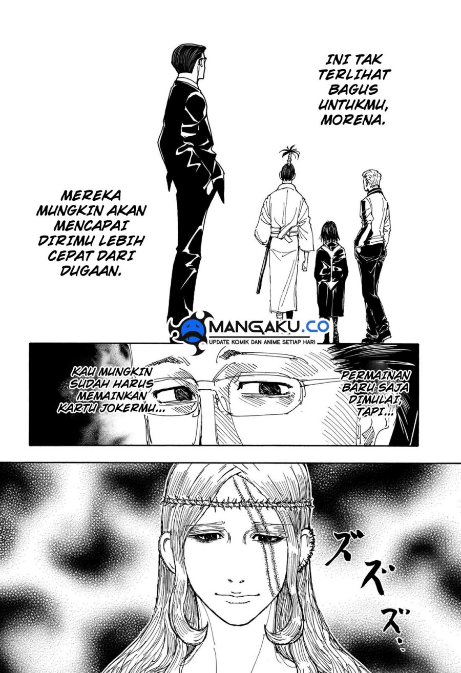 Hunter x Hunter Chapter 405 - halaman 17