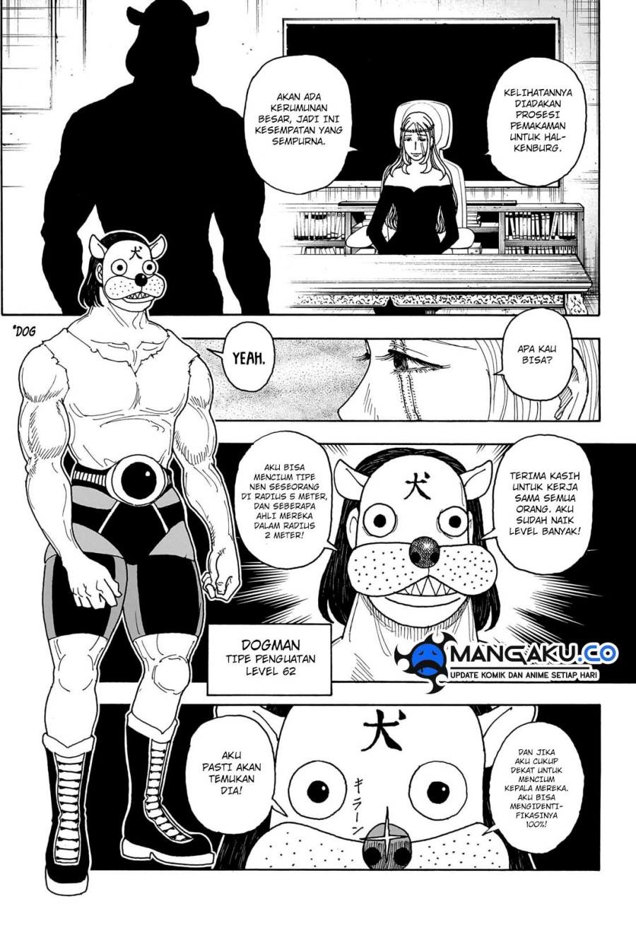 Hunter x Hunter Chapter 405 - halaman 18