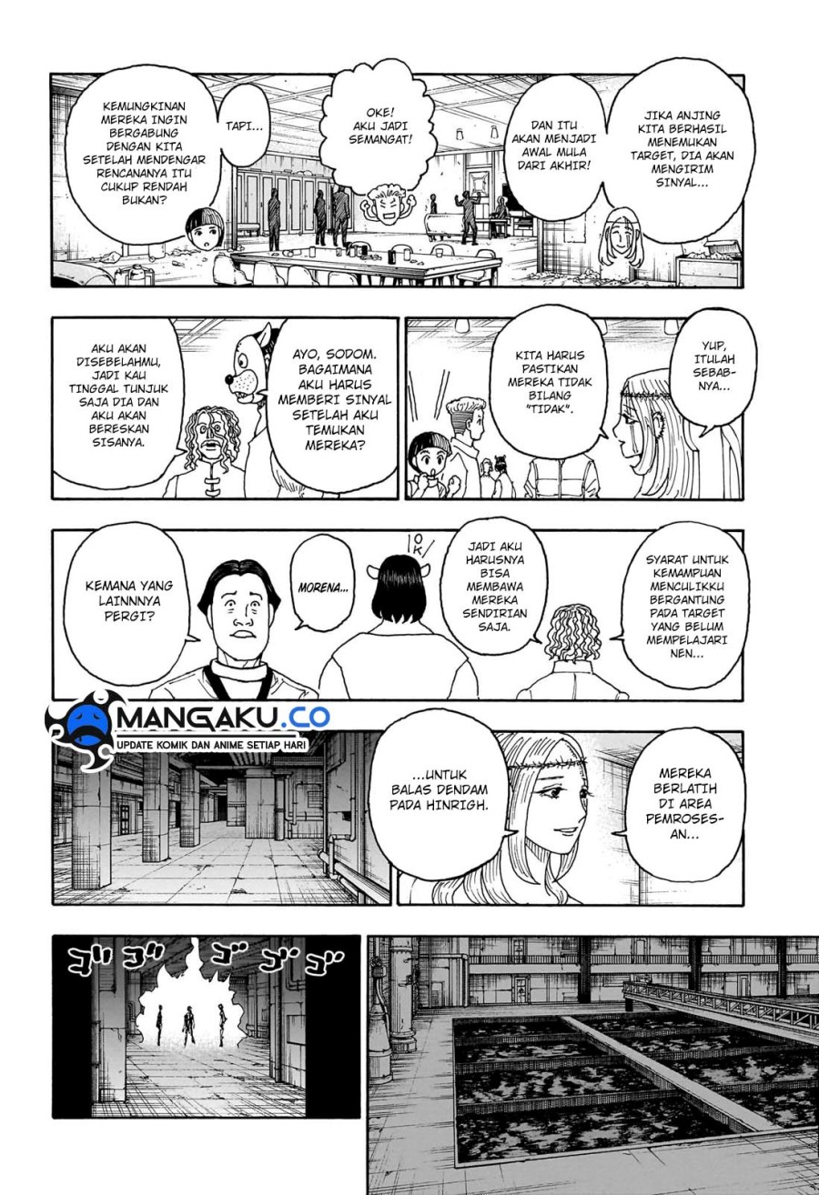Hunter x Hunter Chapter 405 - halaman 19