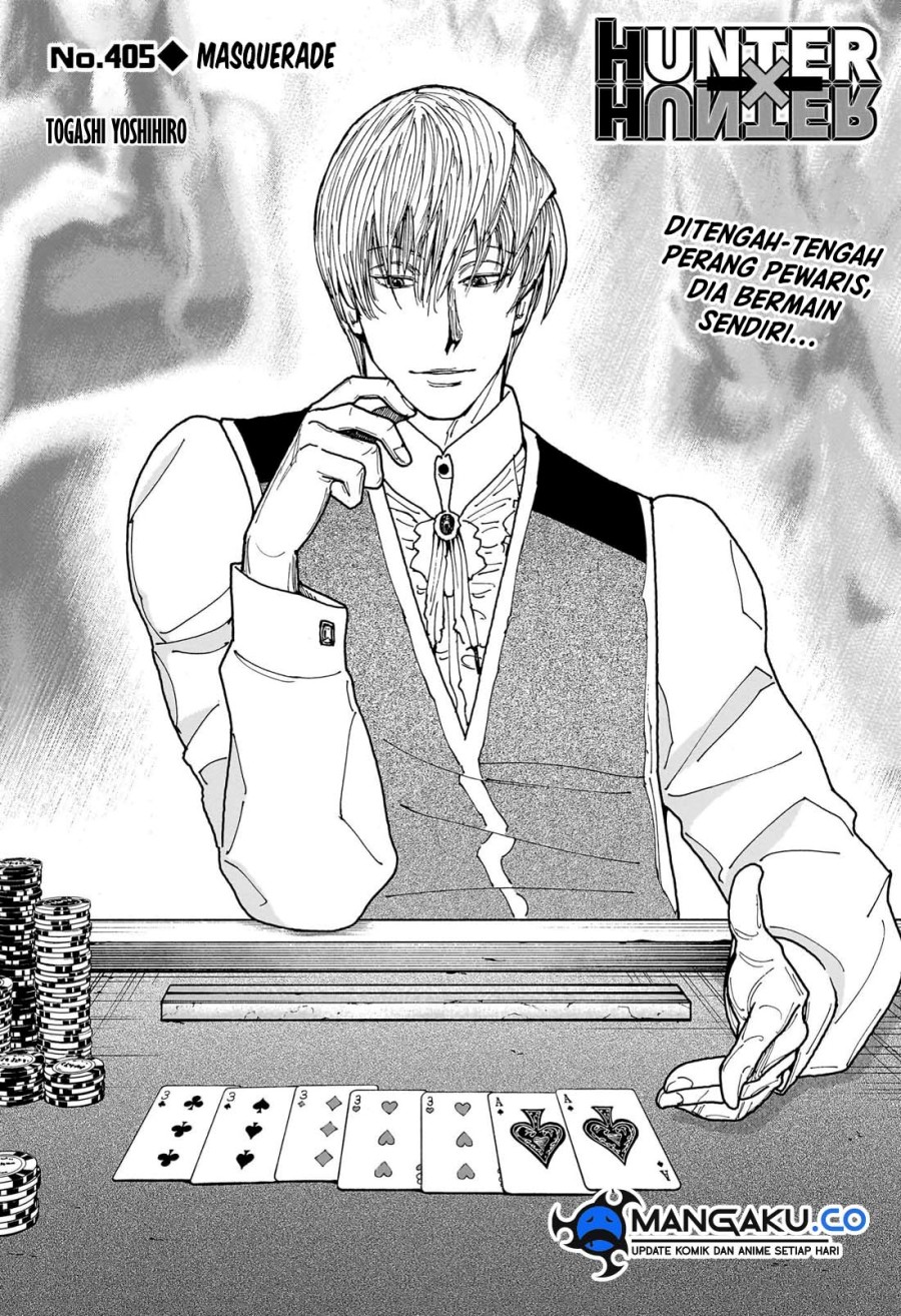 Hunter x Hunter Chapter 405 - halaman 3