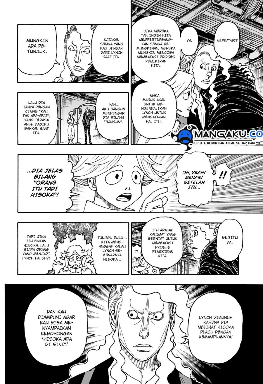 Hunter x Hunter Chapter 406 - halaman 10