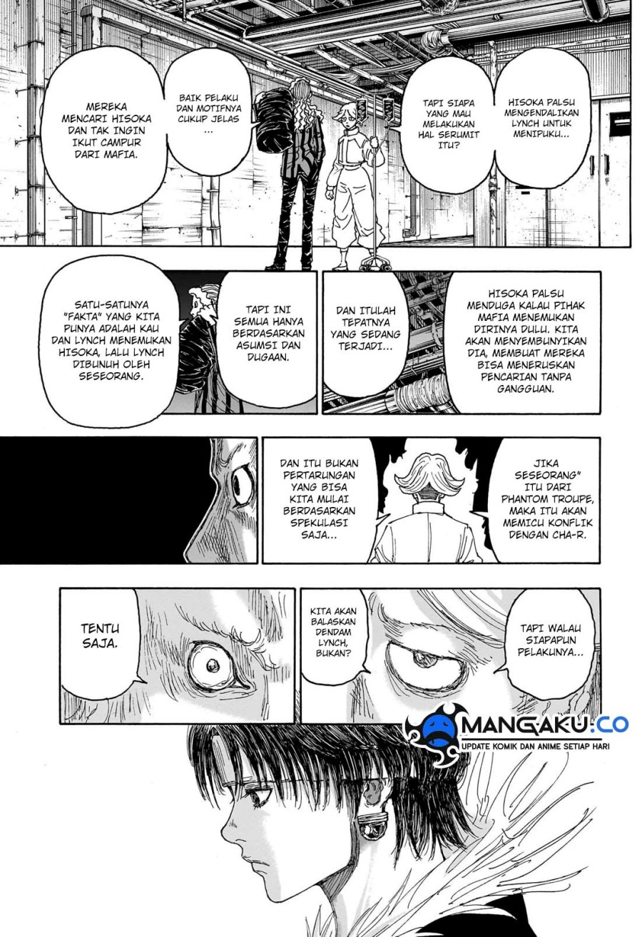 Hunter x Hunter Chapter 406 - halaman 11