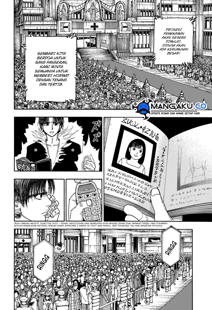 Hunter x Hunter Chapter 406 - halaman 12