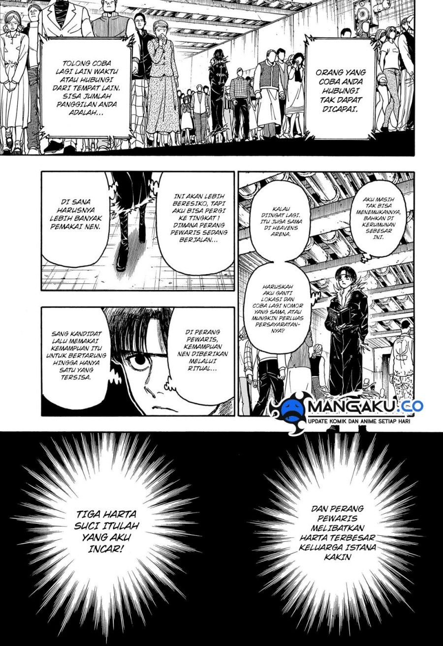 Hunter x Hunter Chapter 406 - halaman 13