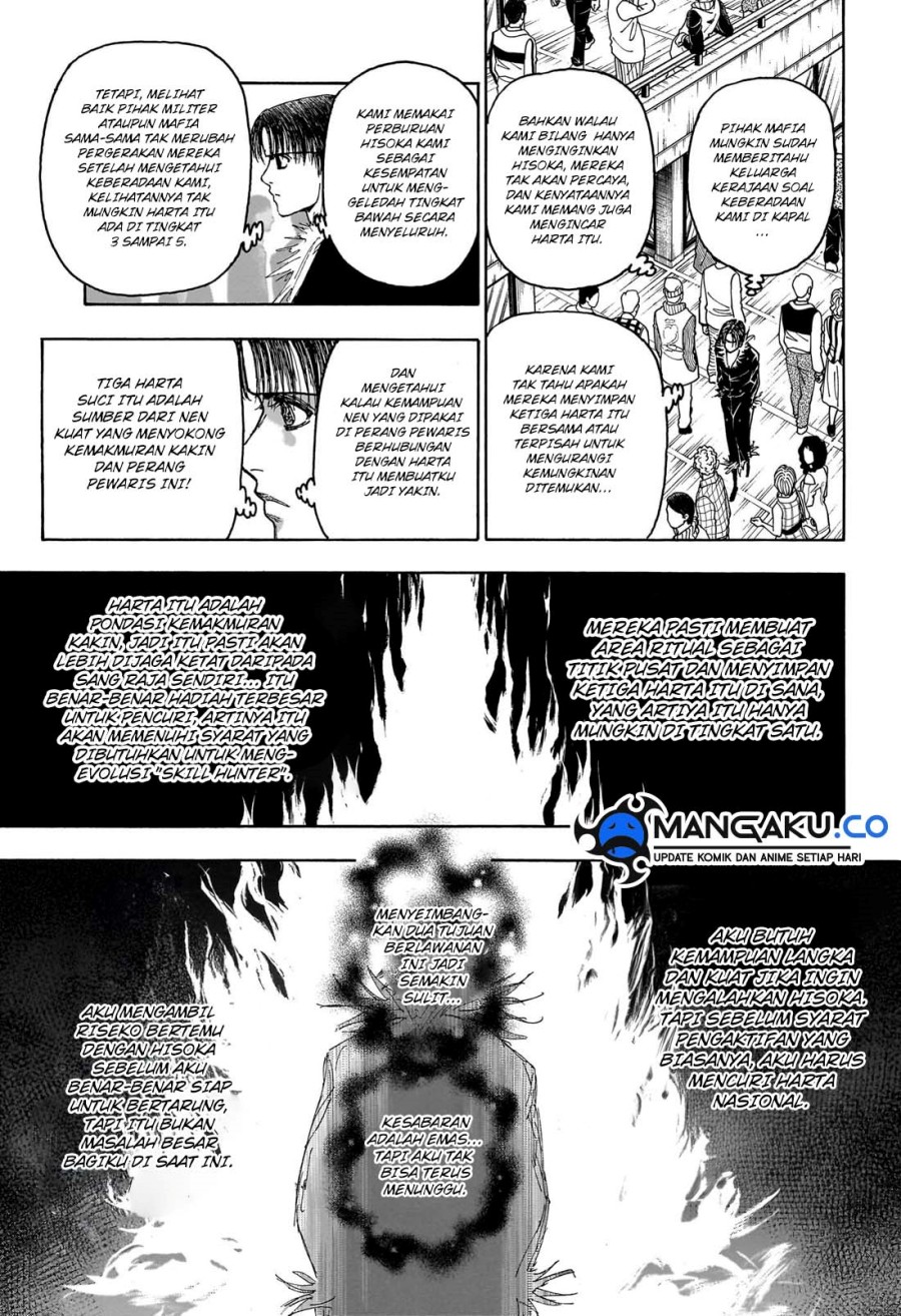 Hunter x Hunter Chapter 406 - halaman 15