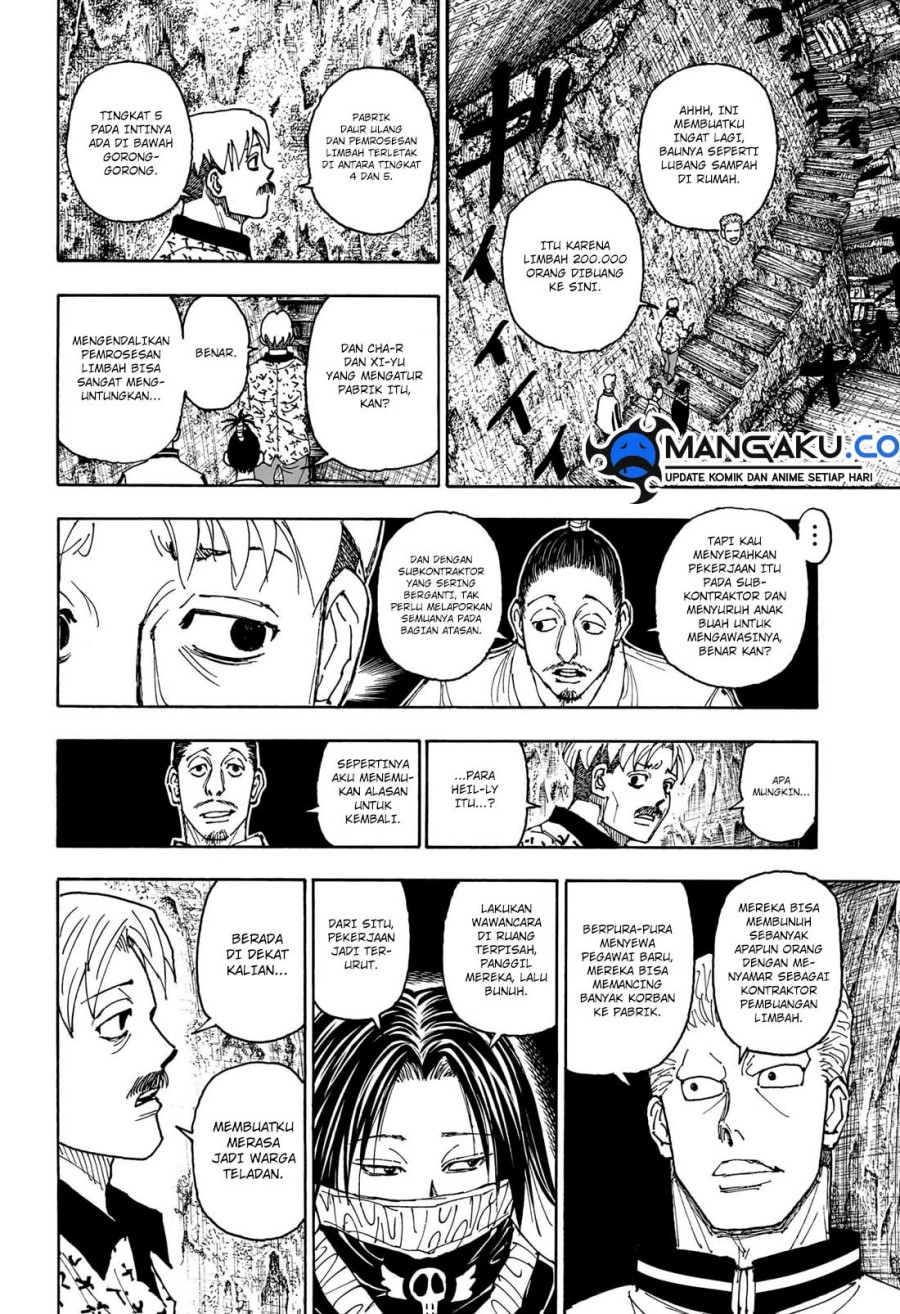 Hunter x Hunter Chapter 406 - halaman 4