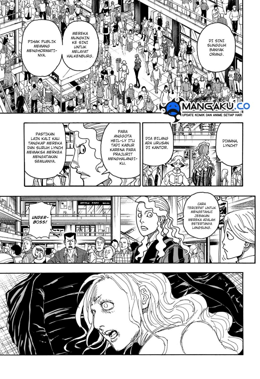 Hunter x Hunter Chapter 406 - halaman 7