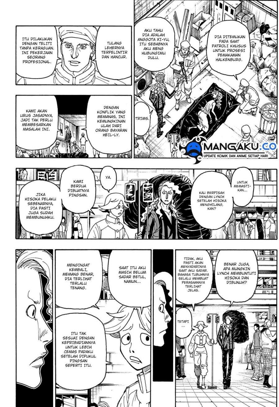 Hunter x Hunter Chapter 406 - halaman 8