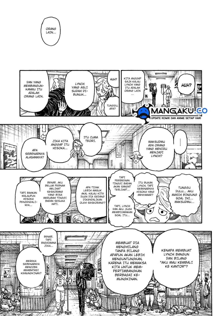 Hunter x Hunter Chapter 406 - halaman 9
