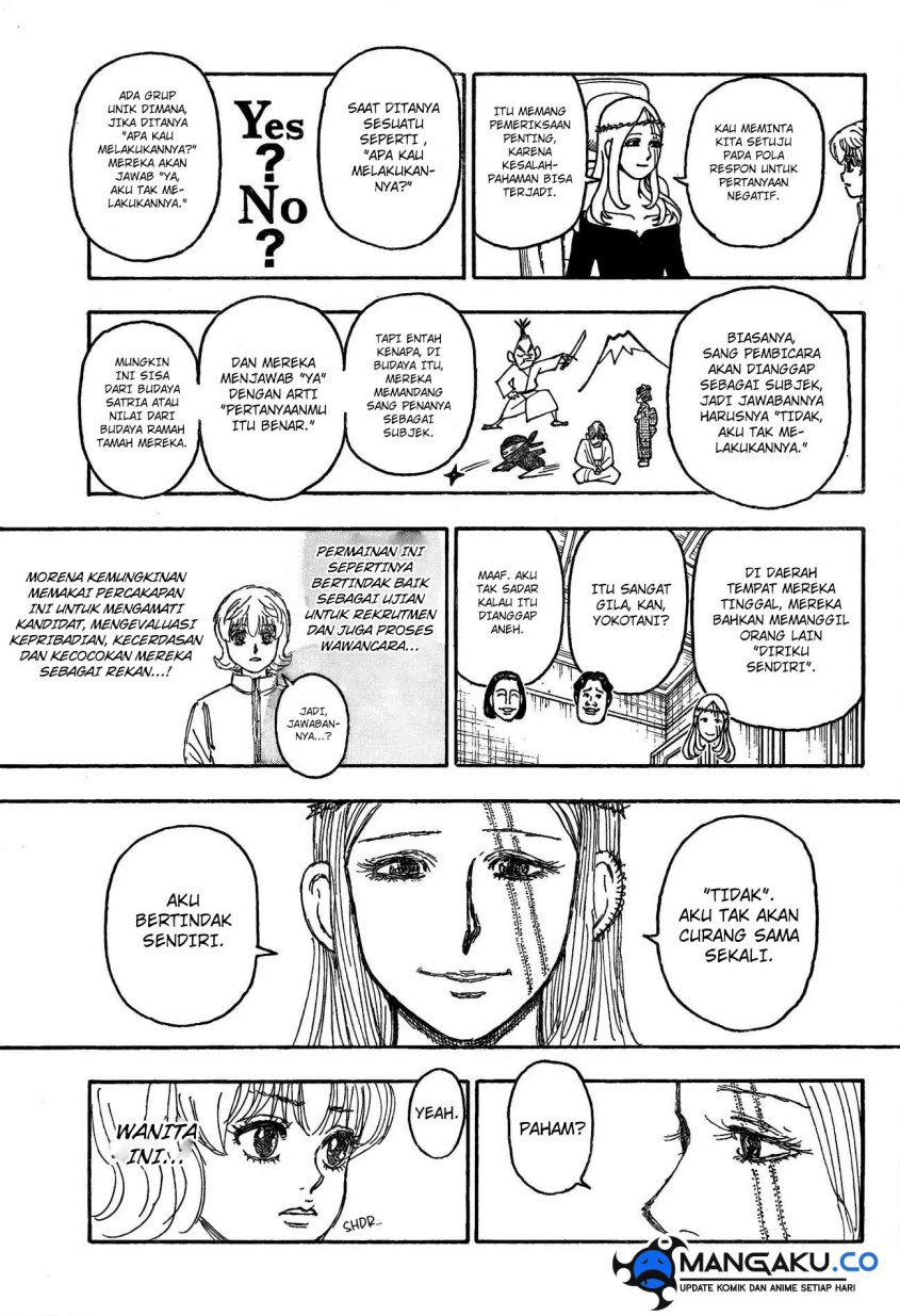 Hunter x Hunter Chapter 407 - halaman 12