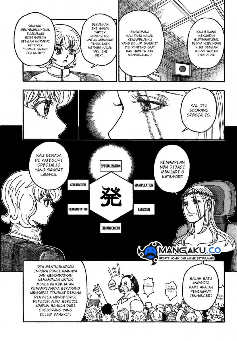 Hunter x Hunter Chapter 408 - halaman 10
