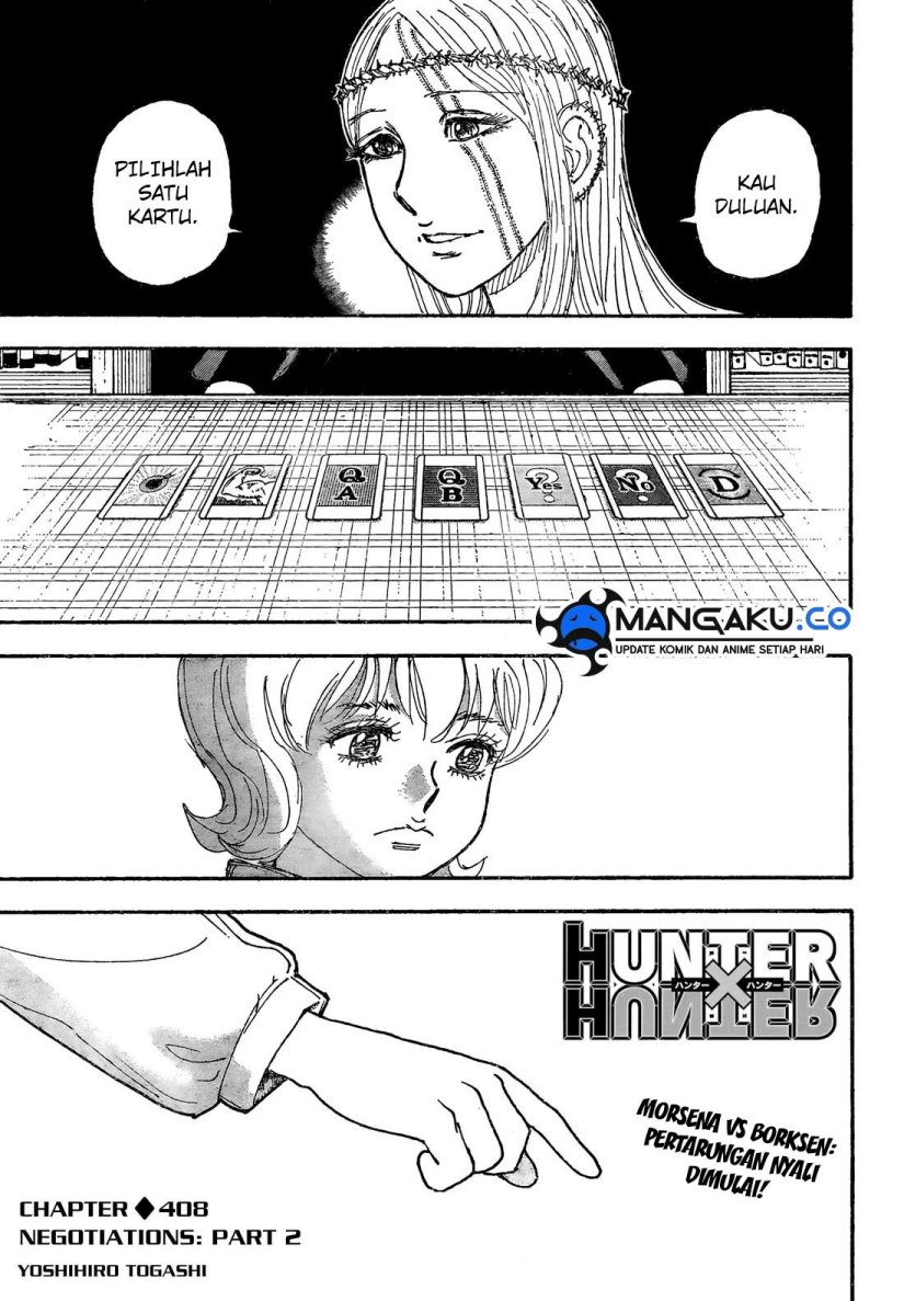 Hunter x Hunter Chapter 408 - halaman 2