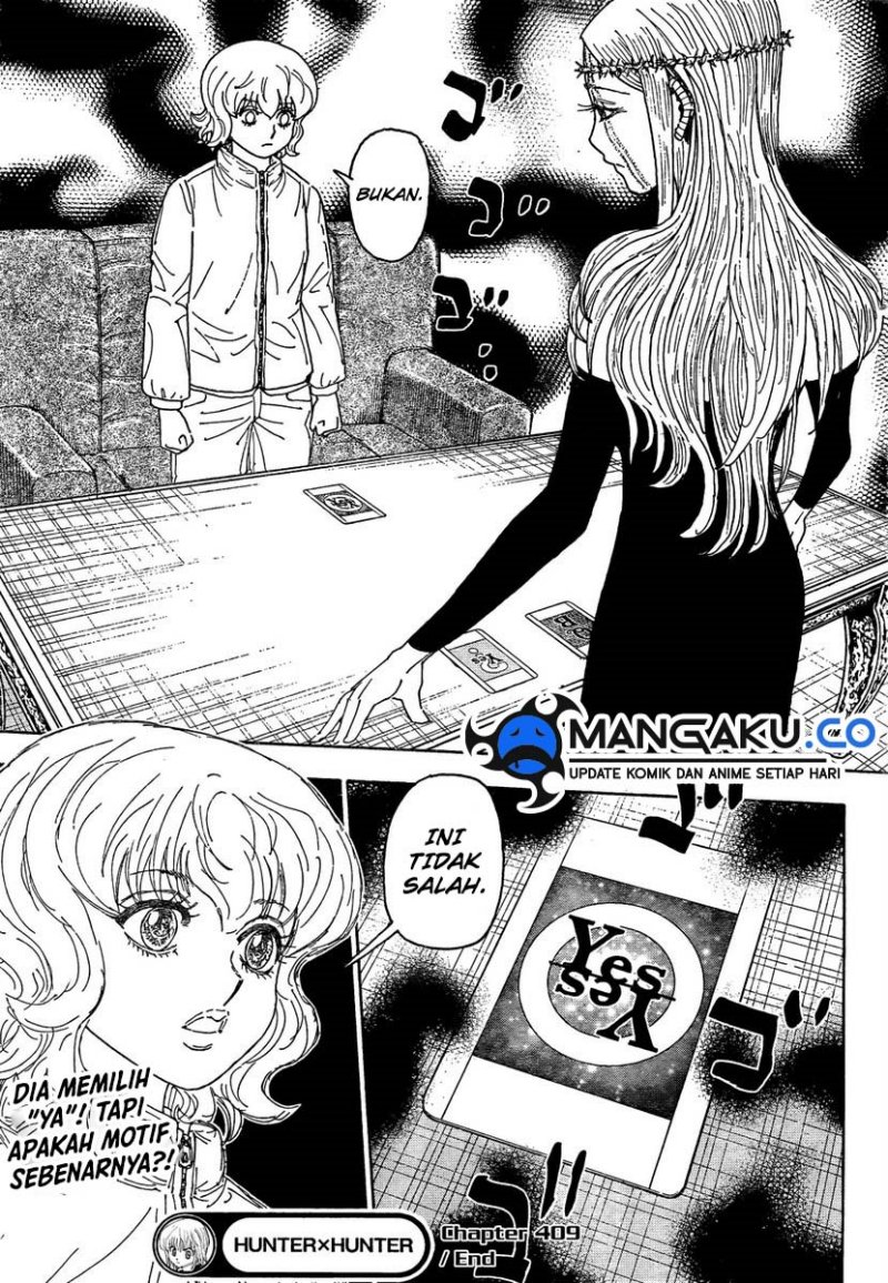 Hunter x Hunter Chapter 409 - halaman 16
