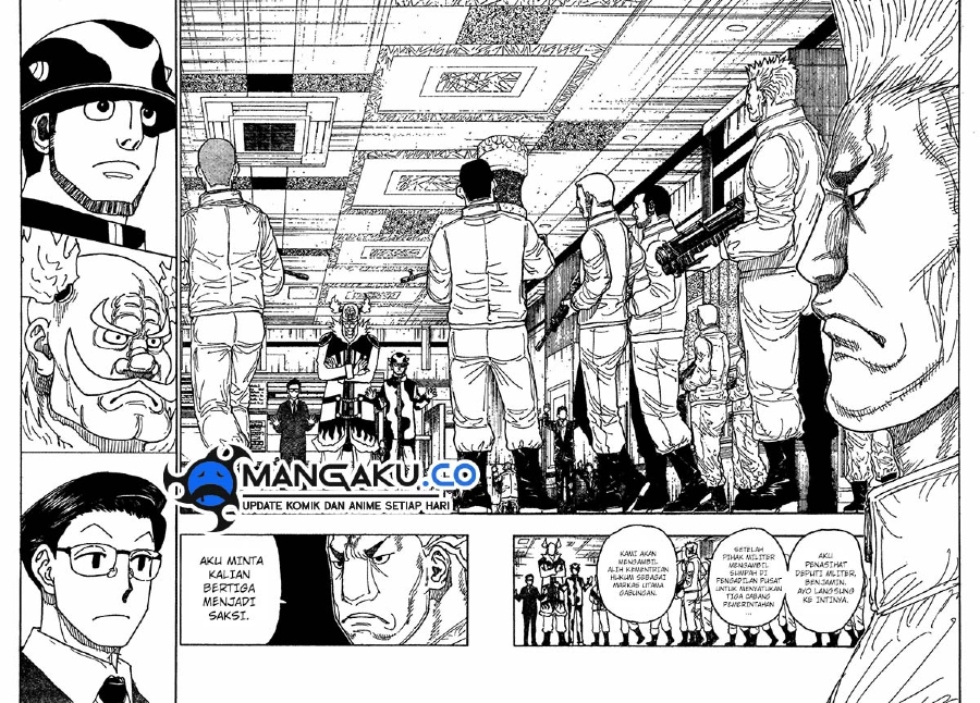 Hunter x Hunter Chapter 410 - halaman 15