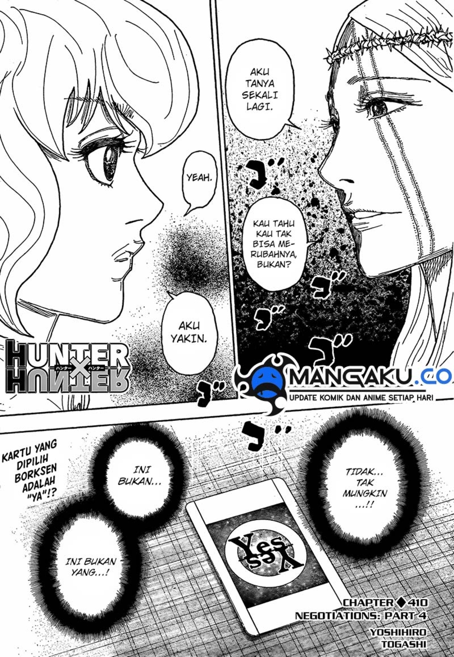 Hunter x Hunter Chapter 410 - halaman 2