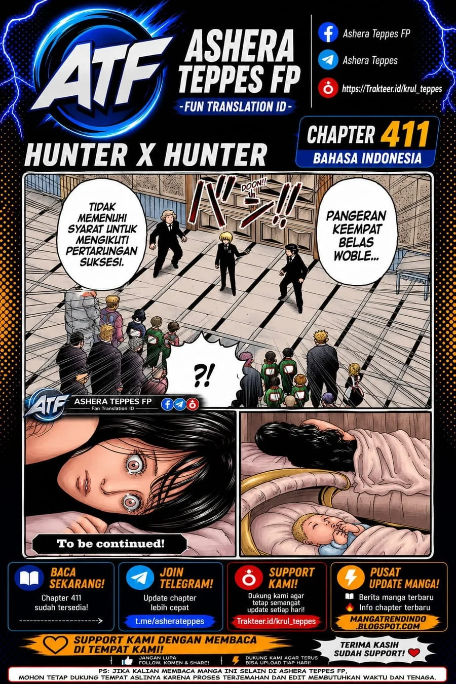 Hunter x Hunter Chapter 411 - halaman 1