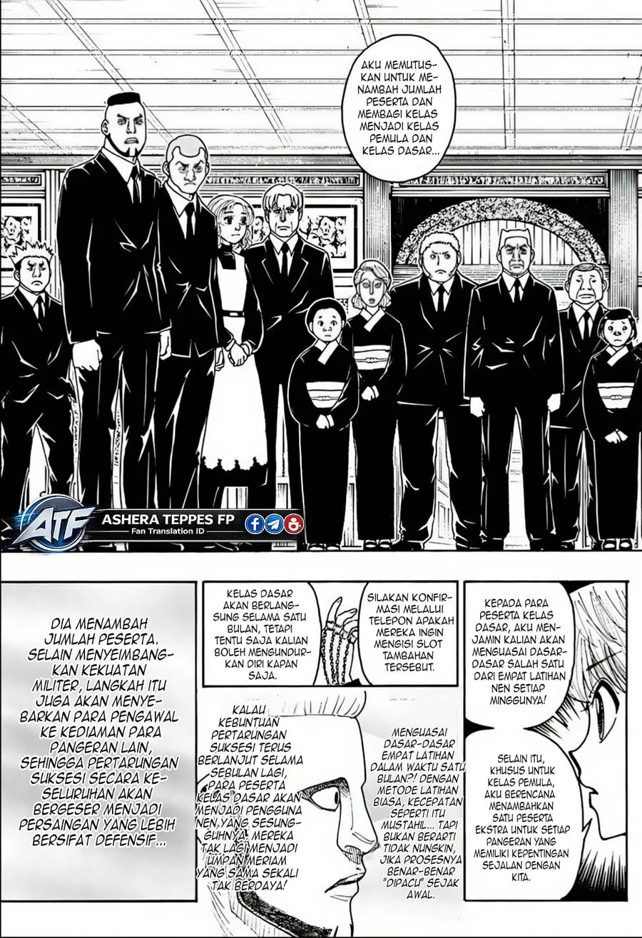 Hunter x Hunter Chapter 411 - halaman 10