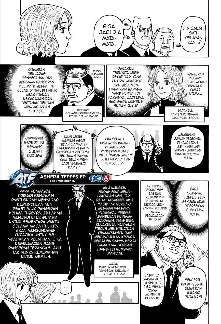 Hunter x Hunter Chapter 411 - halaman 12