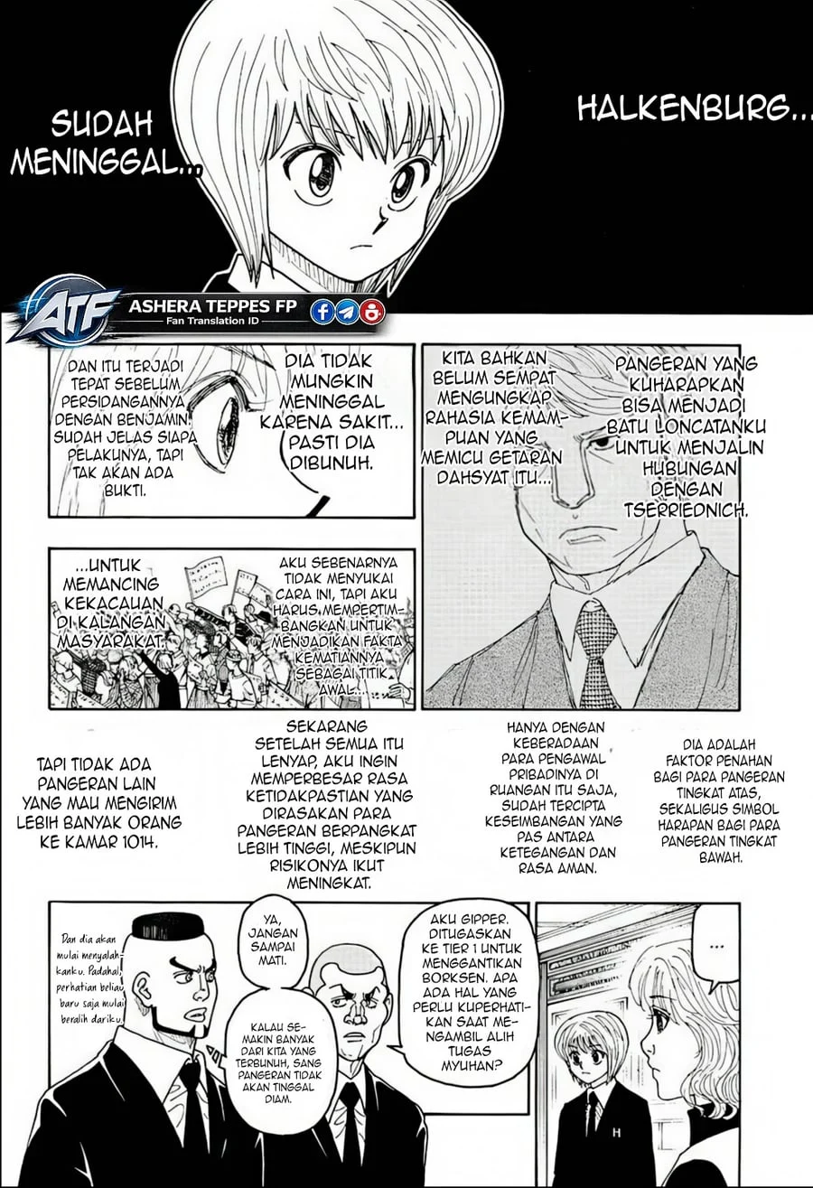 Hunter x Hunter Chapter 411 - halaman 13