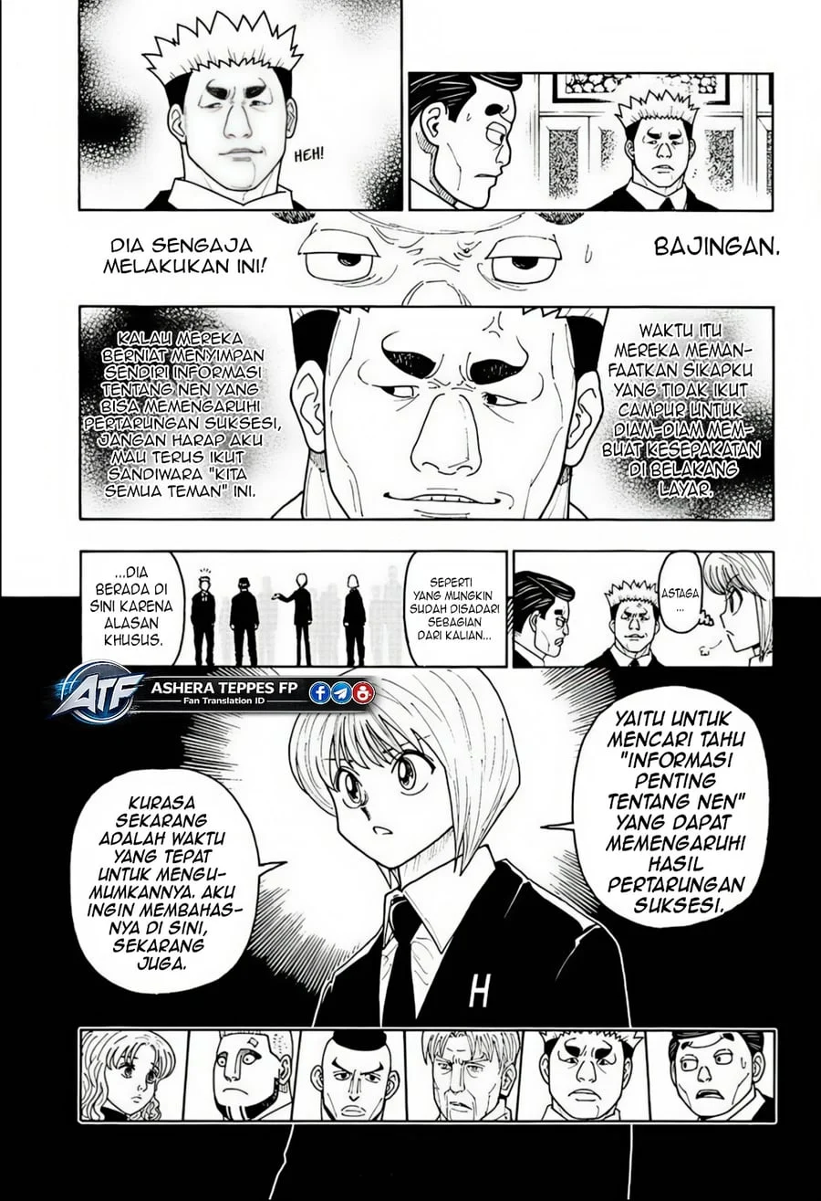 Hunter x Hunter Chapter 411 - halaman 16