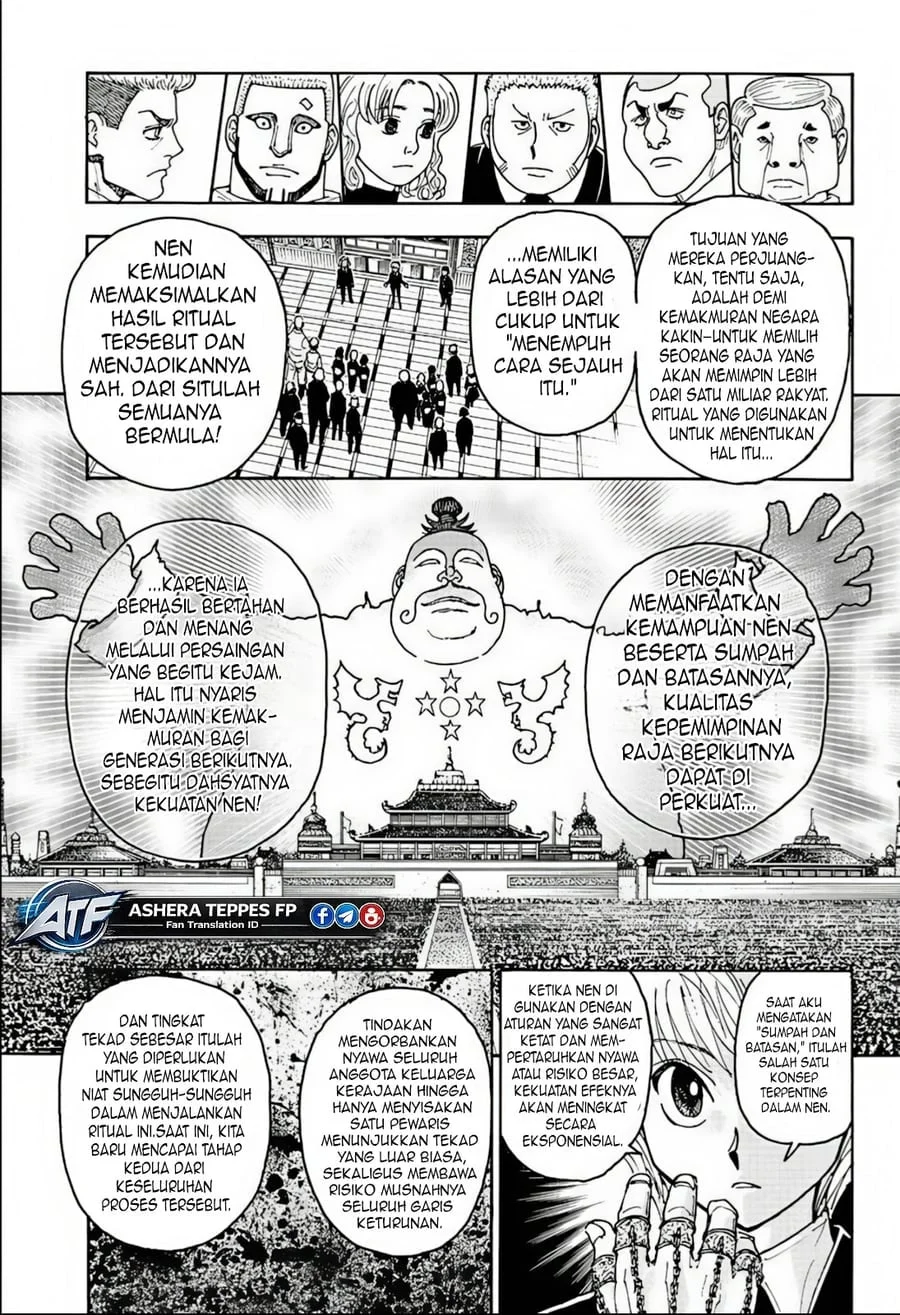 Hunter x Hunter Chapter 411 - halaman 18