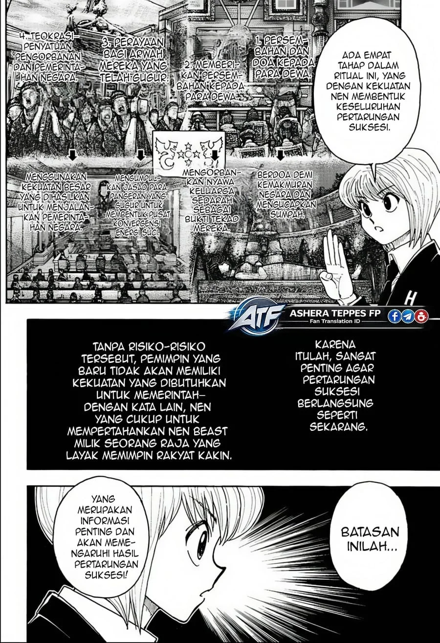 Hunter x Hunter Chapter 411 - halaman 19