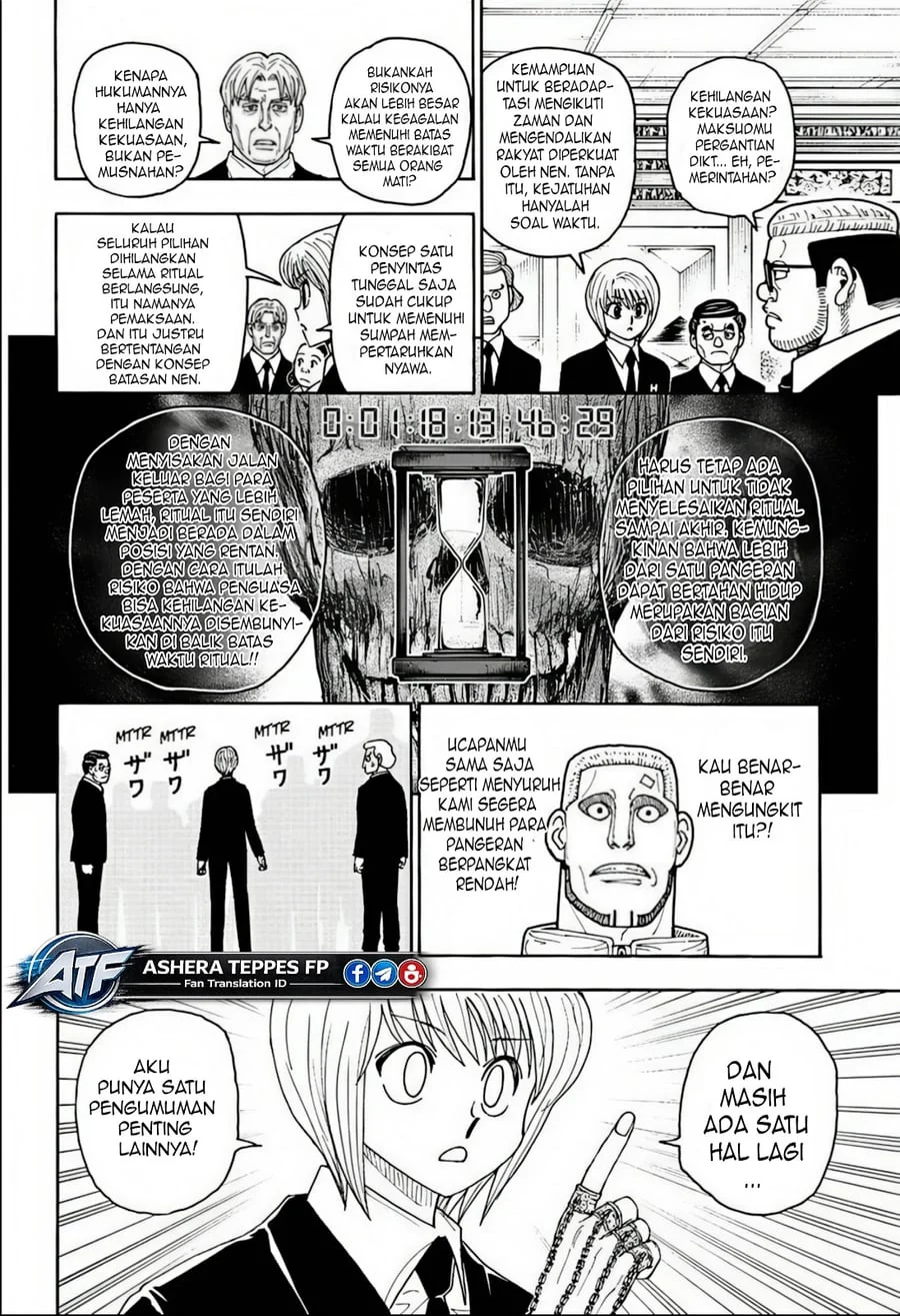 Hunter x Hunter Chapter 411 - halaman 21