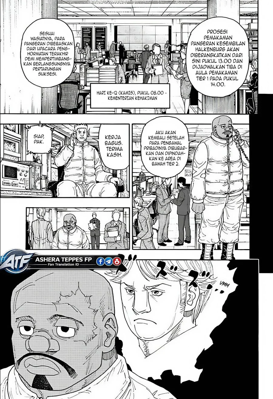 Hunter x Hunter Chapter 411 - halaman 4