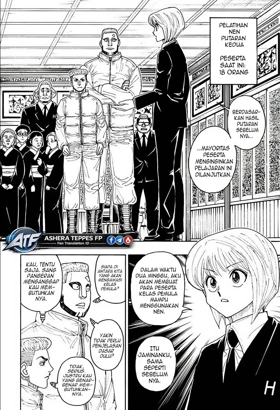 Hunter x Hunter Chapter 411 - halaman 9