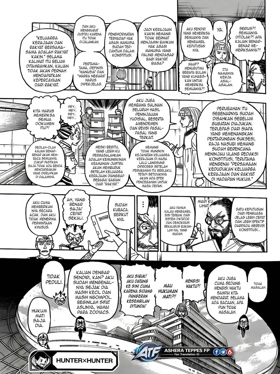 Hunter x Hunter Chapter 412 - halaman 8