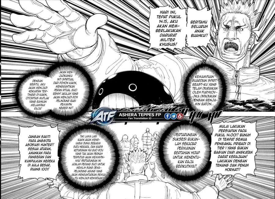Hunter x Hunter Chapter 413 - halaman 14