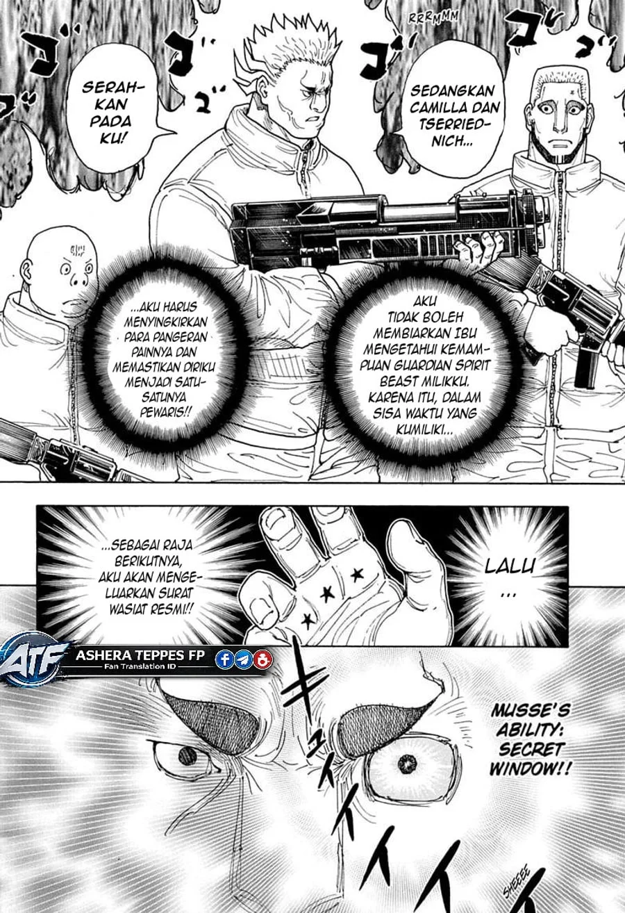 Hunter x Hunter Chapter 413 - halaman 15