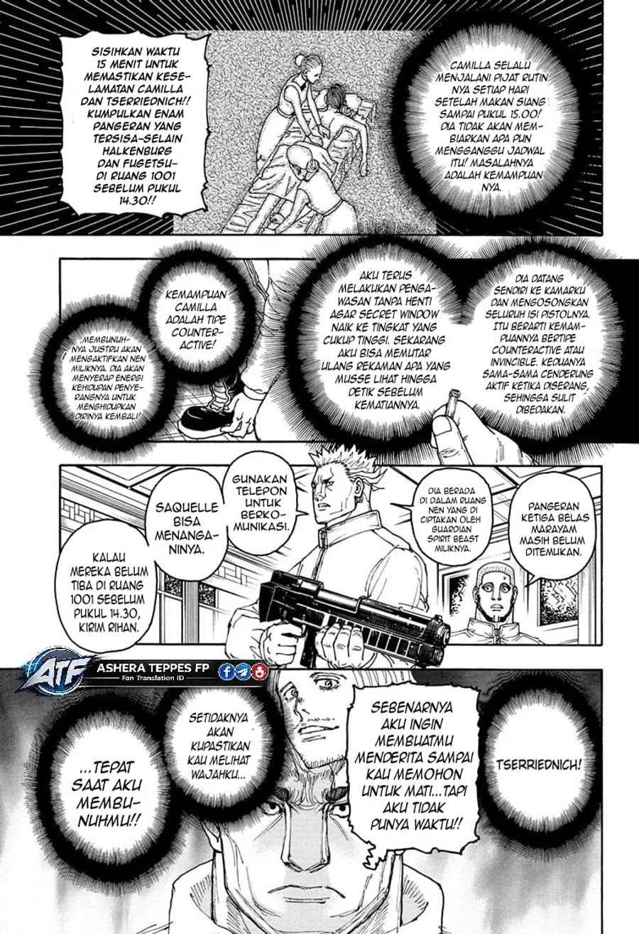 Hunter x Hunter Chapter 413 - halaman 16