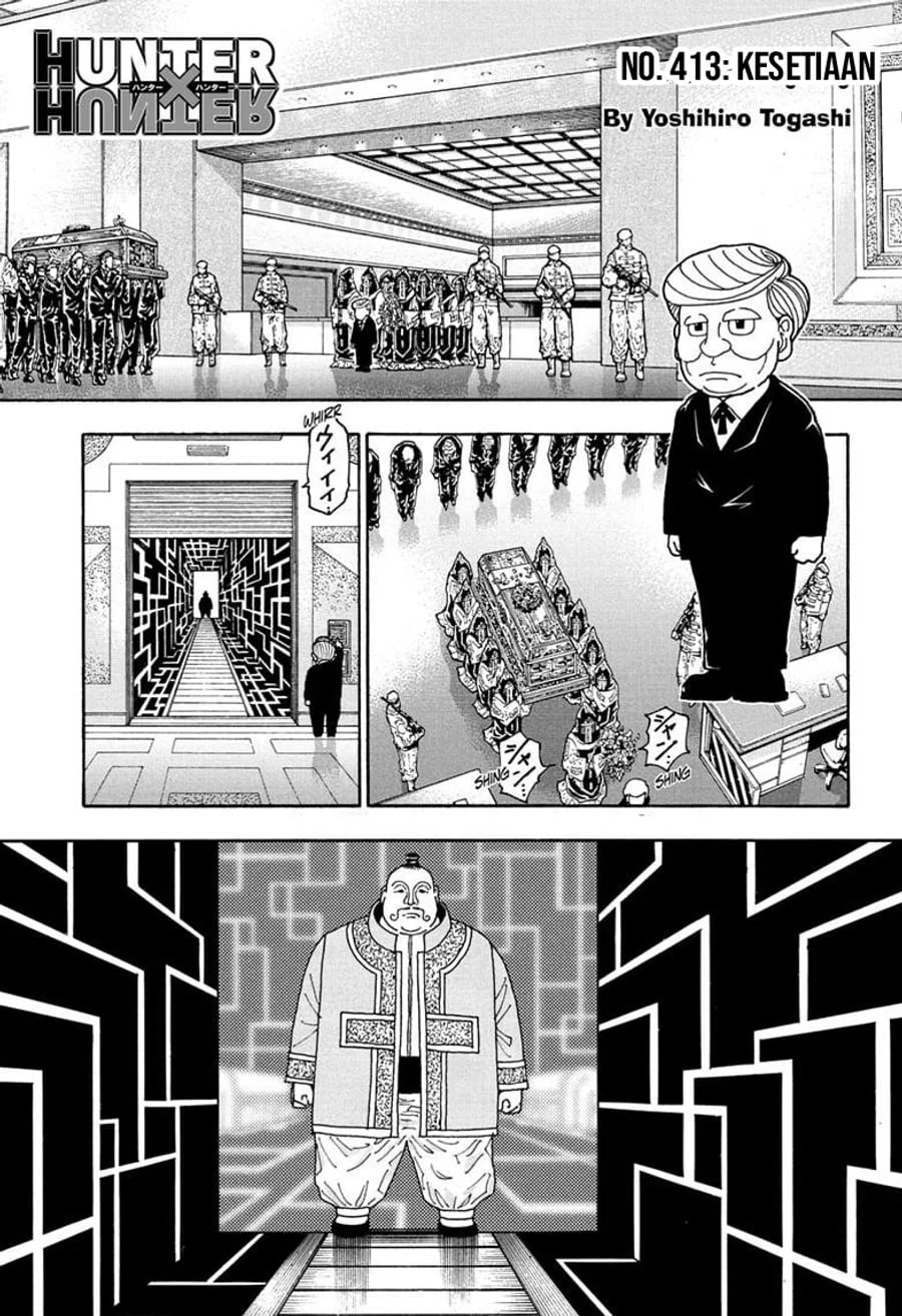 Hunter x Hunter Chapter 413 - halaman 2