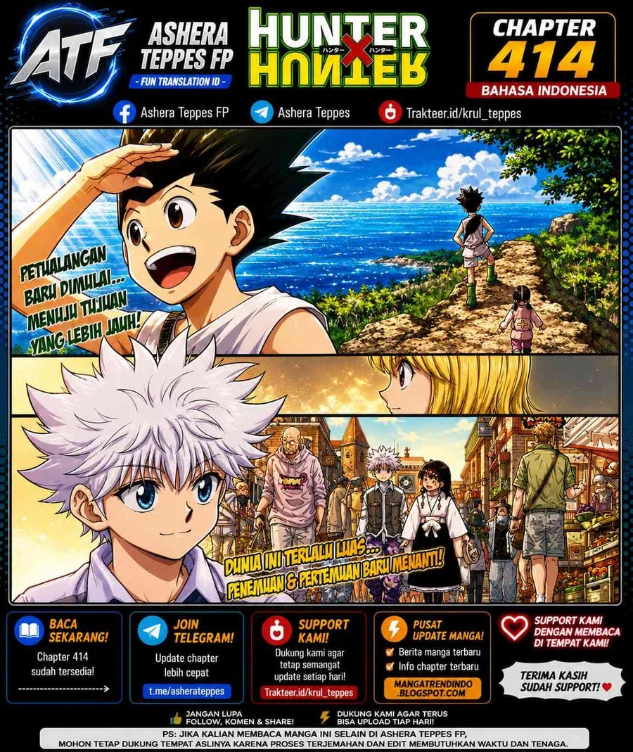 Hunter x Hunter Chapter 414 - halaman 1