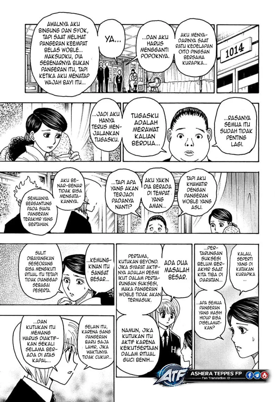 Hunter x Hunter Chapter 414 - halaman 10