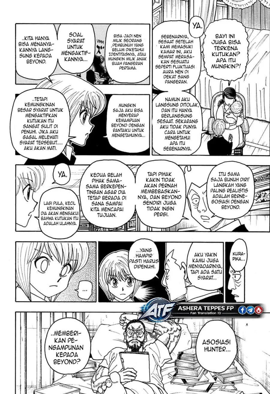 Hunter x Hunter Chapter 414 - halaman 11