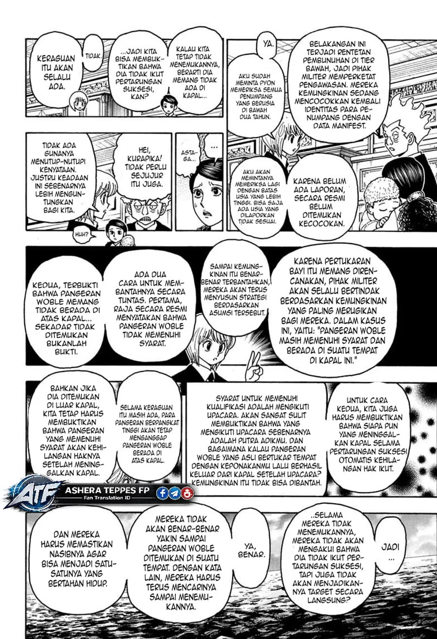 Hunter x Hunter Chapter 414 - halaman 15