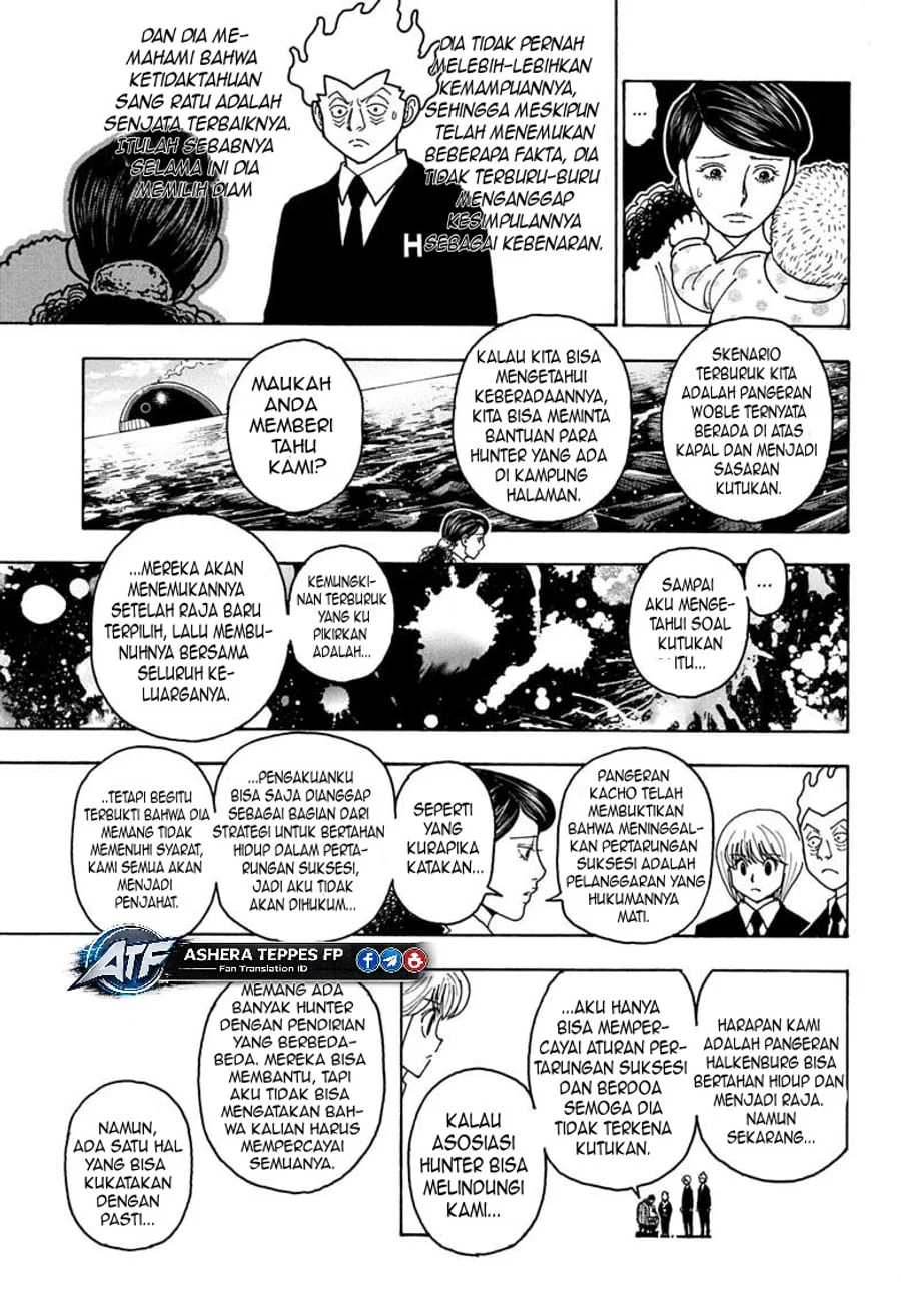 Hunter x Hunter Chapter 414 - halaman 18