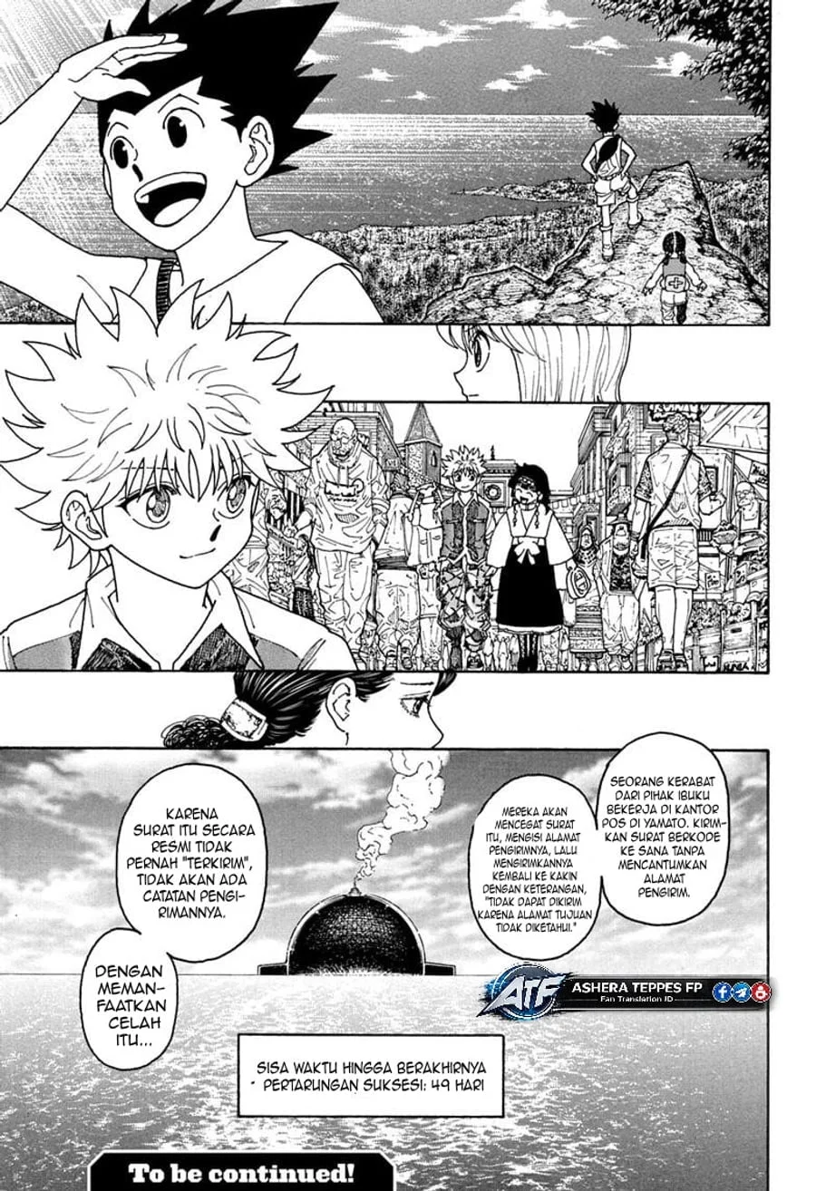 Hunter x Hunter Chapter 414 - halaman 20