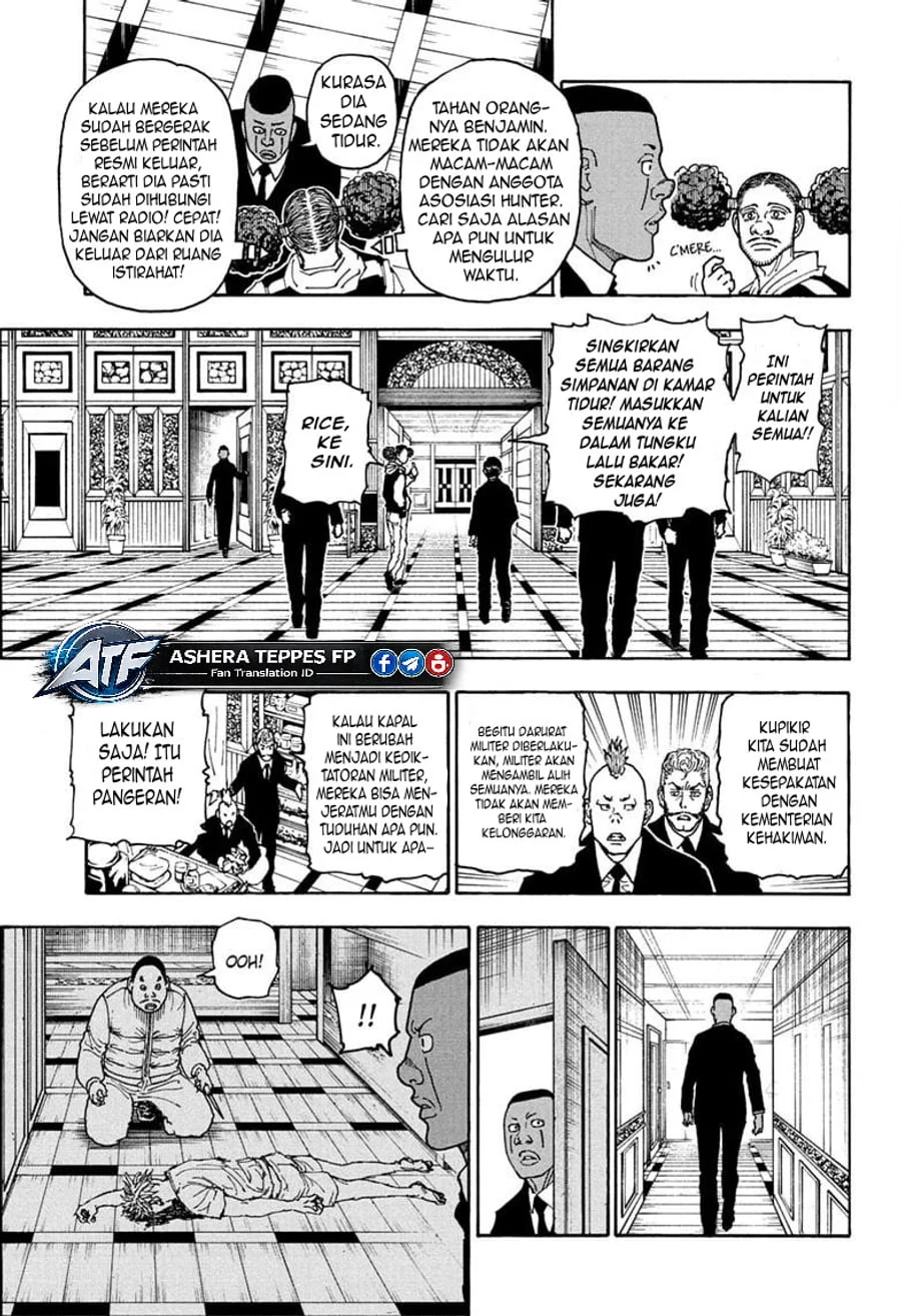 Hunter x Hunter Chapter 414 - halaman 6