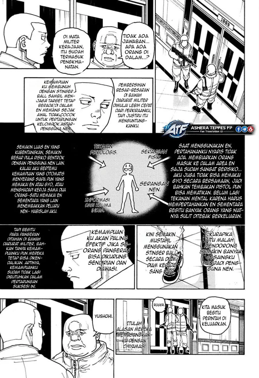 Hunter x Hunter Chapter 414 - halaman 8