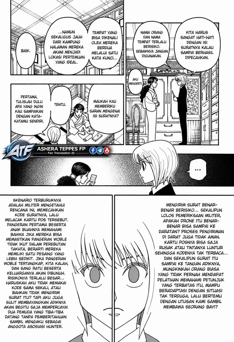 Hunter x Hunter Chapter 415 - halaman 12