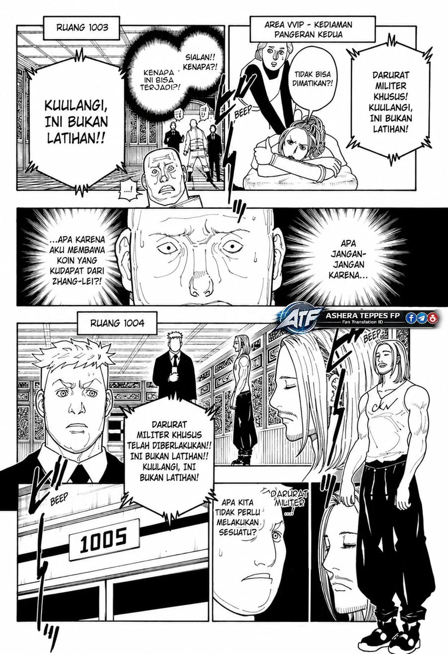 Hunter x Hunter Chapter 415 - halaman 15