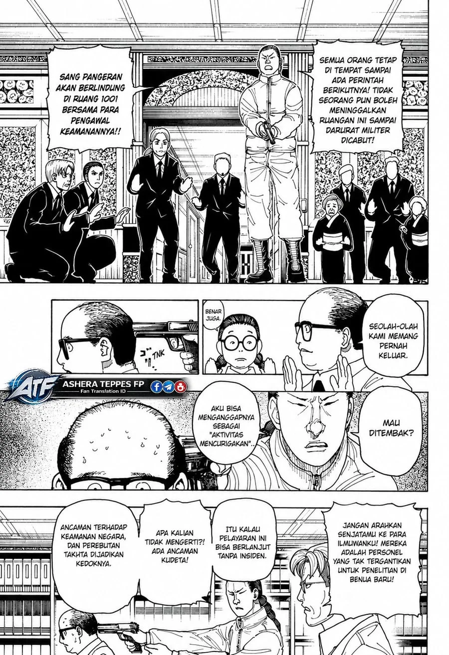 Hunter x Hunter Chapter 415 - halaman 16