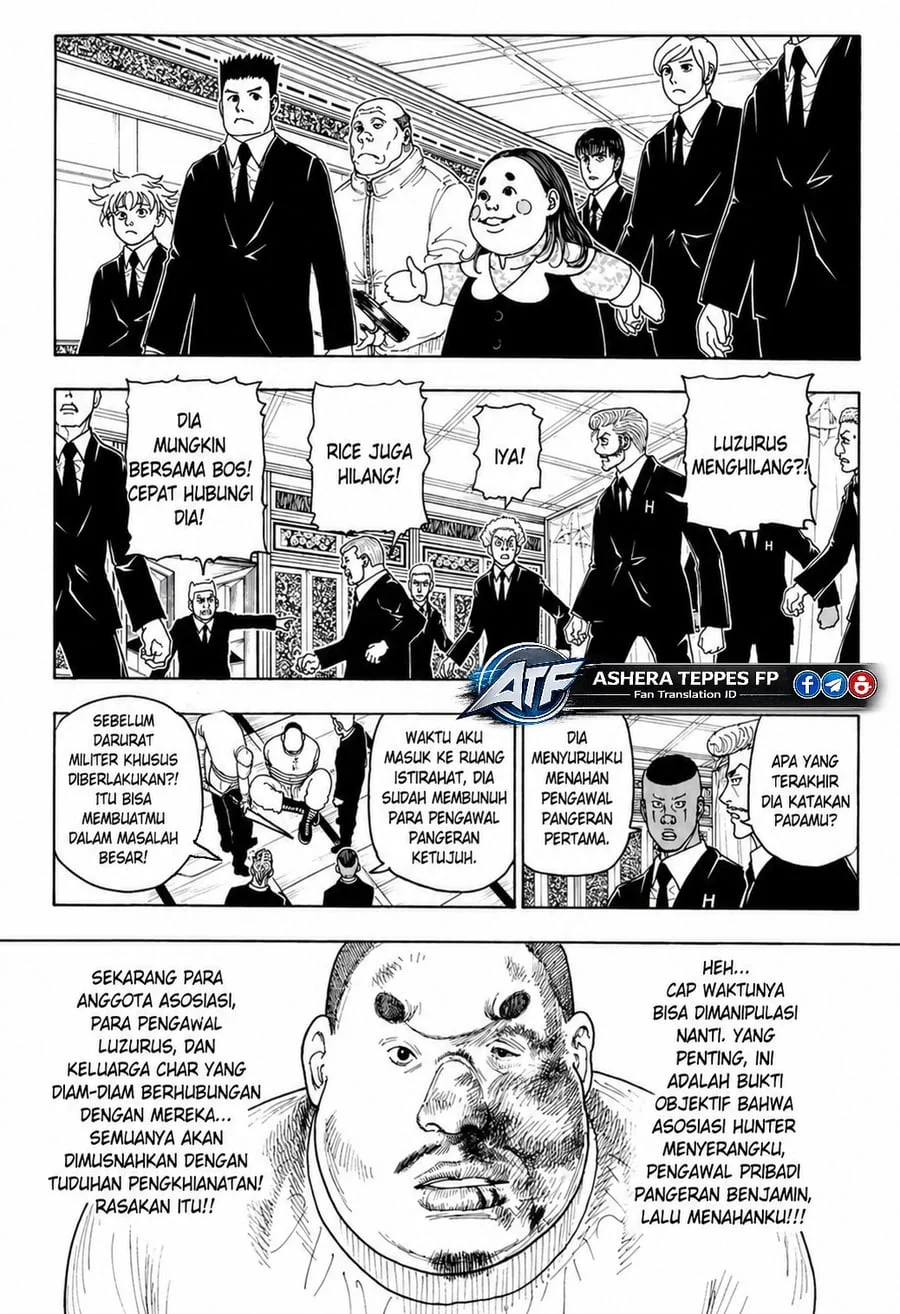 Hunter x Hunter Chapter 415 - halaman 18
