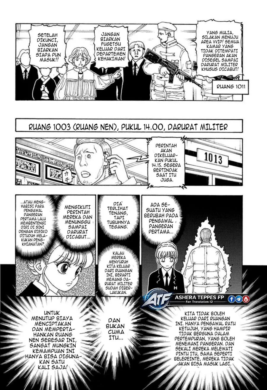 Hunter x Hunter Chapter 415 - halaman 19