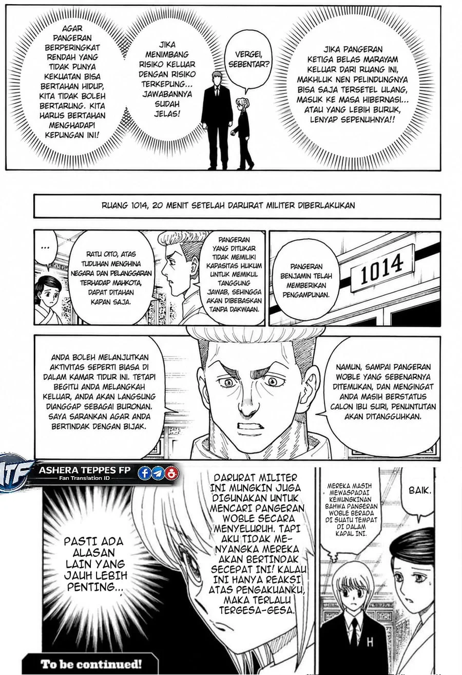Hunter x Hunter Chapter 415 - halaman 20