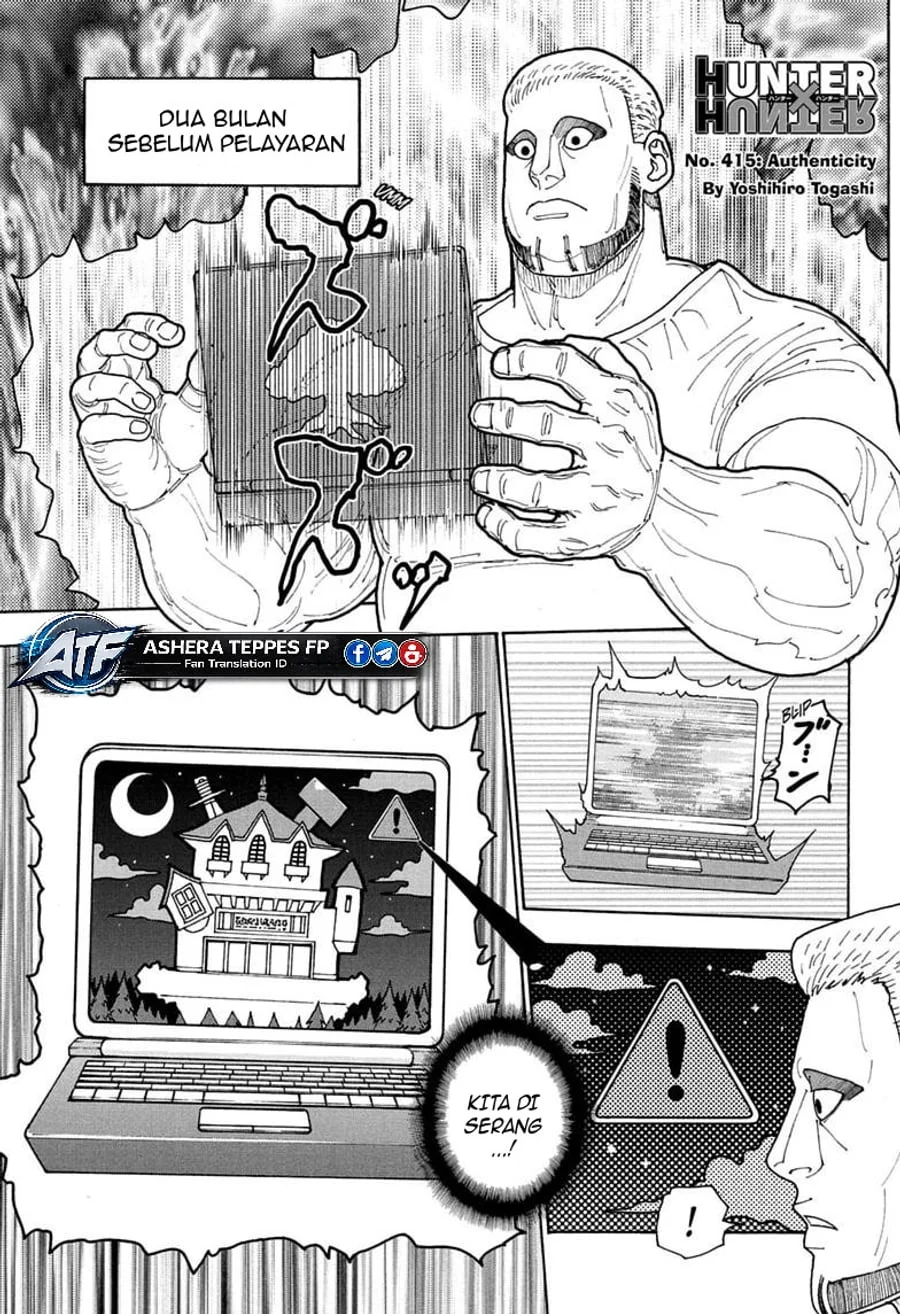 Hunter x Hunter Chapter 415 - halaman 3